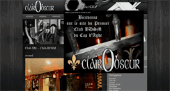 Desktop Screenshot of club-sm-clairobscur.com